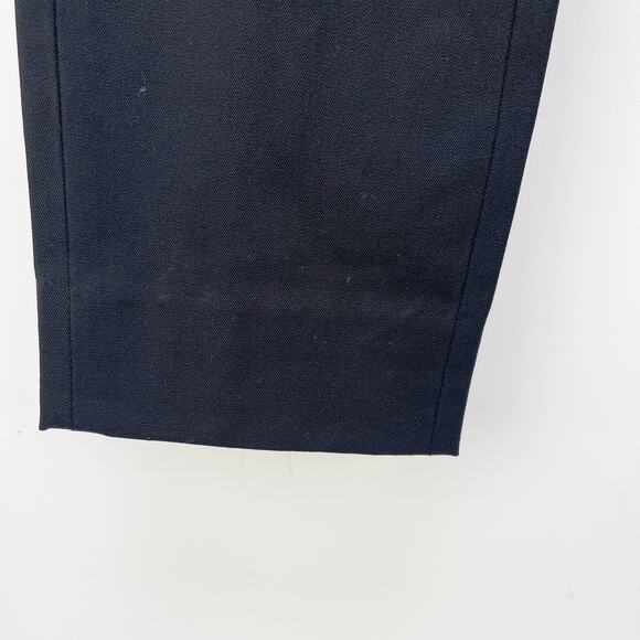 Everlane Womens Side-Zip Work Ankle Pant Sz 8 Black Crop Stretch Cotton - Picture 6 of 8